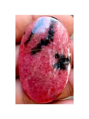 Stunning Jumbo Rhodonite Cabochon!